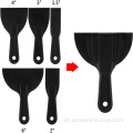 Ferramenta de raspadores de pintura flexíveis de faca plástica